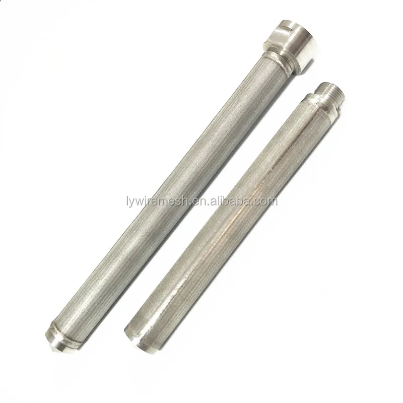 stainless steel filter cartridge 20 micron sintered 316 316L Material filter