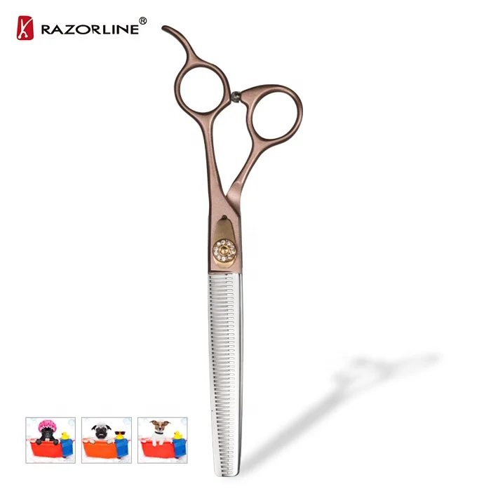 Professional Pet Scissors Set 440c Straight Shears Pet-grooming-scissors Thinning Curved Scissors