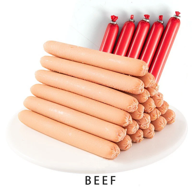 Factory manufacturer direct wholesale of high-quality bulk safe pet snacks ham sausage prt ham