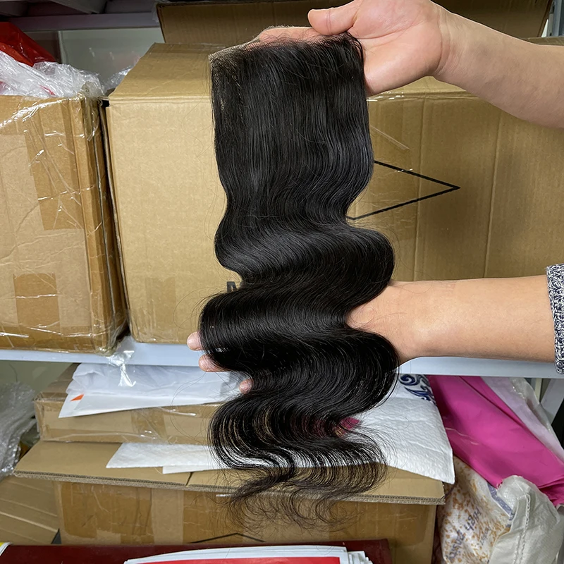 
buying in bulk wholesale hd lace closure 5*5 4*4 ,virgin brazilian cuticle aligned hair body wave, cheap lace closure 