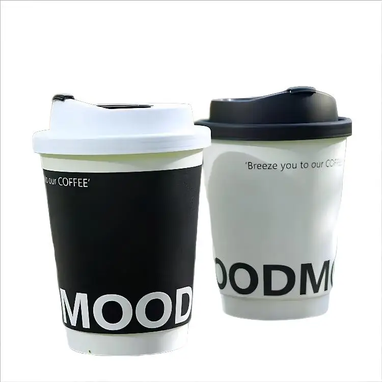 Custom logo 120z 140z 160z yogurt cups and ice coffee cup and plastic cup with lid and straw for drink