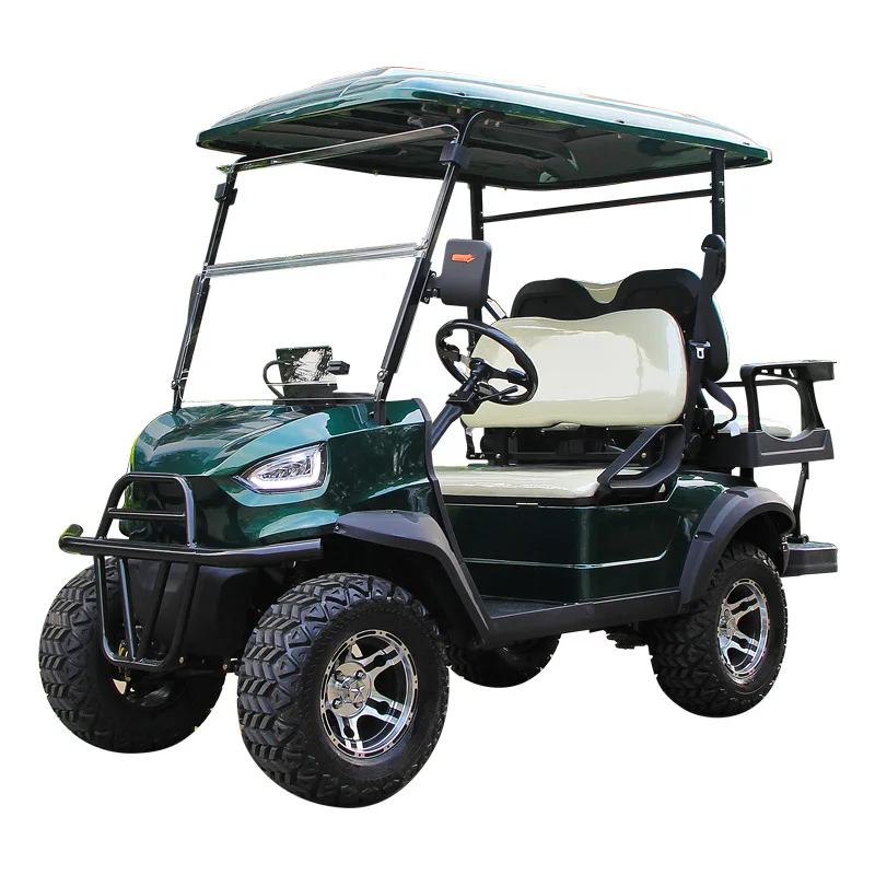 Uwant New Model 4 Stroke Seater Gas Golf Cart With Open Roof Wind Shield
