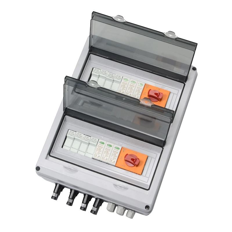 Dc Combiner Box 4 в 2 из 4 струн 1000 В 25А солнечная панель Pv комбайнер для солнечной системы