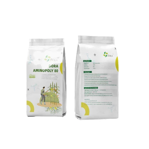 Hot Selling Products 2024 Enzymatic 80% Amino acid powder bio organic fertilizer 100% water solubility amino acid from plants