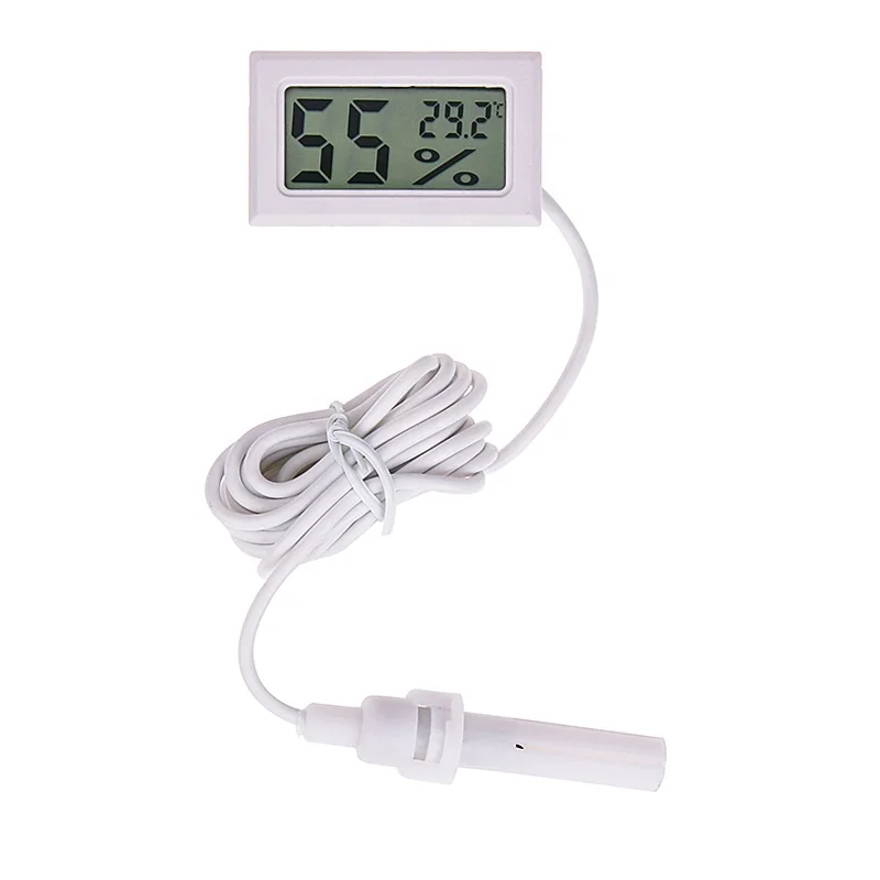 Mini Digital Humidity Meter Thermometer Hygrometer Sensor Gauge LCD Temperature Refrigerator