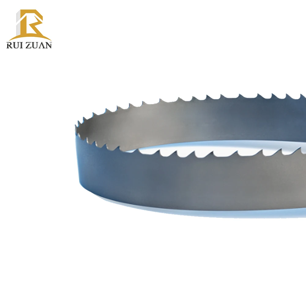 RUIZUAN Meat And Bone Saw Blade carbide tipped m42 bi-metal band saw blade for wood saw blade machine