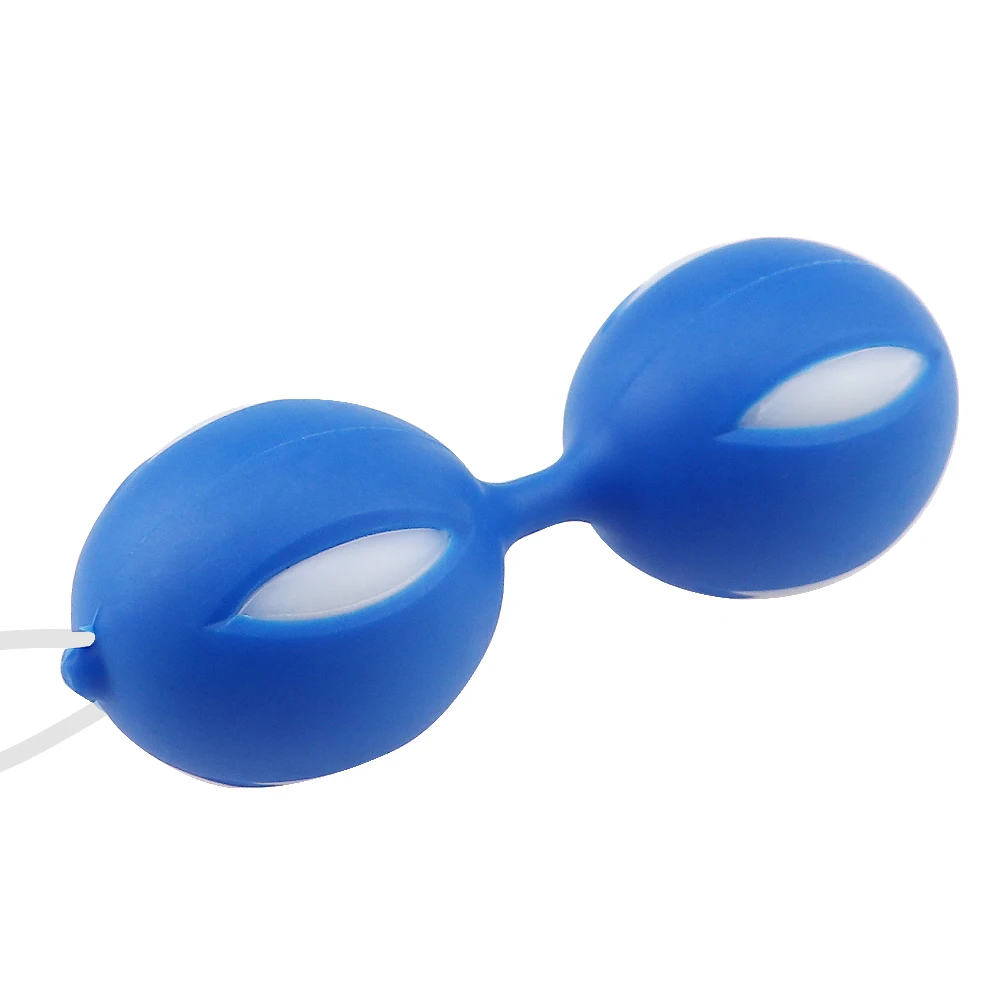 Female Smart Duotone Geisha Ball Weighted Female Kegel Vaginal Tight Exercise Vibrator Sex Toys for Woman Vagina Balls