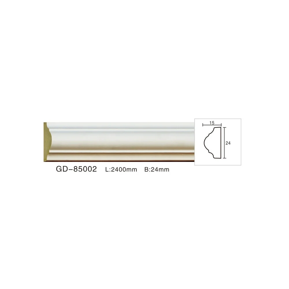 waterproof High Quality interior cube decorative Cornices PU Foam Mouldings for Home Decoration Free samples