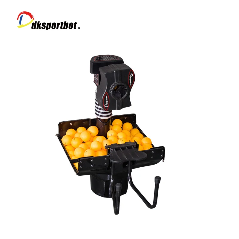 Portable high quality mini table tennis table robot pingpong training machine