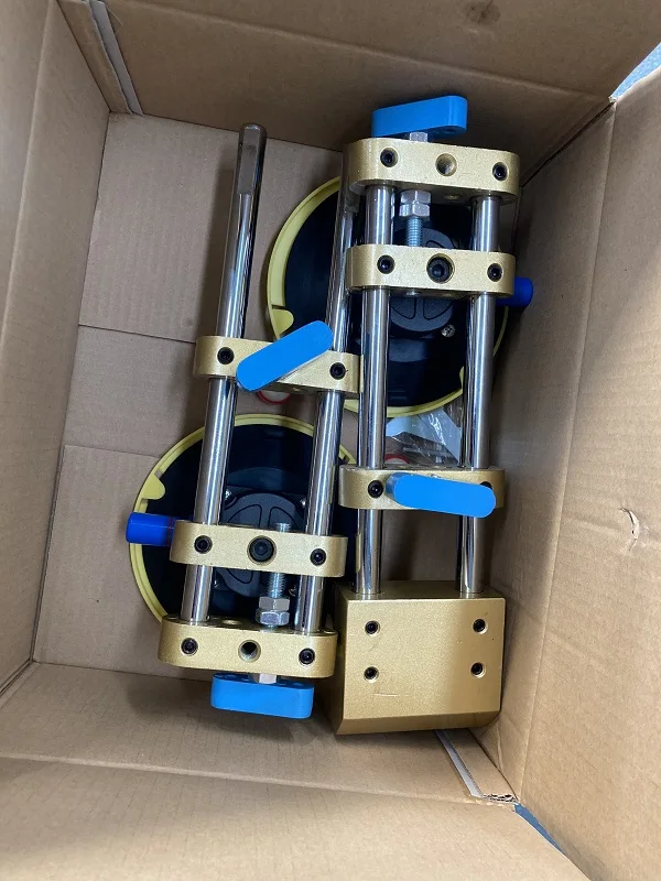 8 Inch Vacuum Suction Cup for Countertop Marble Granite Tile Glass Seaming Installing Tool 90 Degree Stone Seam Setter