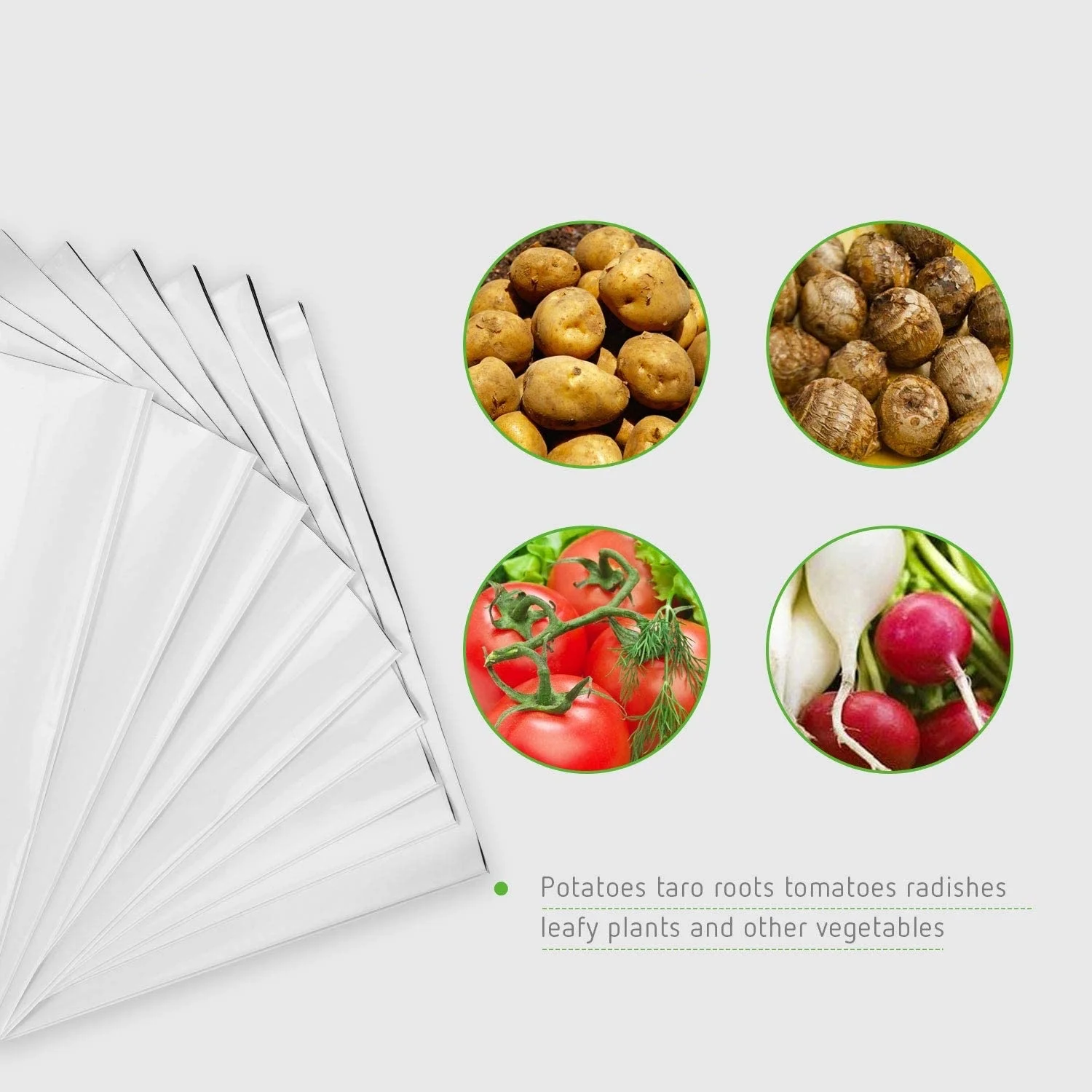 Vendor supply 1 - 30 gal plastic grow bags for strawberry growing bag