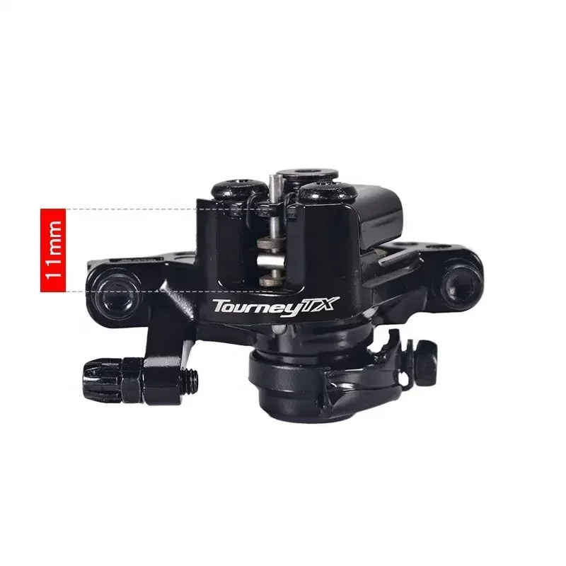 SHIMANO Tourney BR-M375/BR-TX805 bicycle Mechanical Disc Brake Calipers with Resin Pads M375 caliper TX805 with Bolts