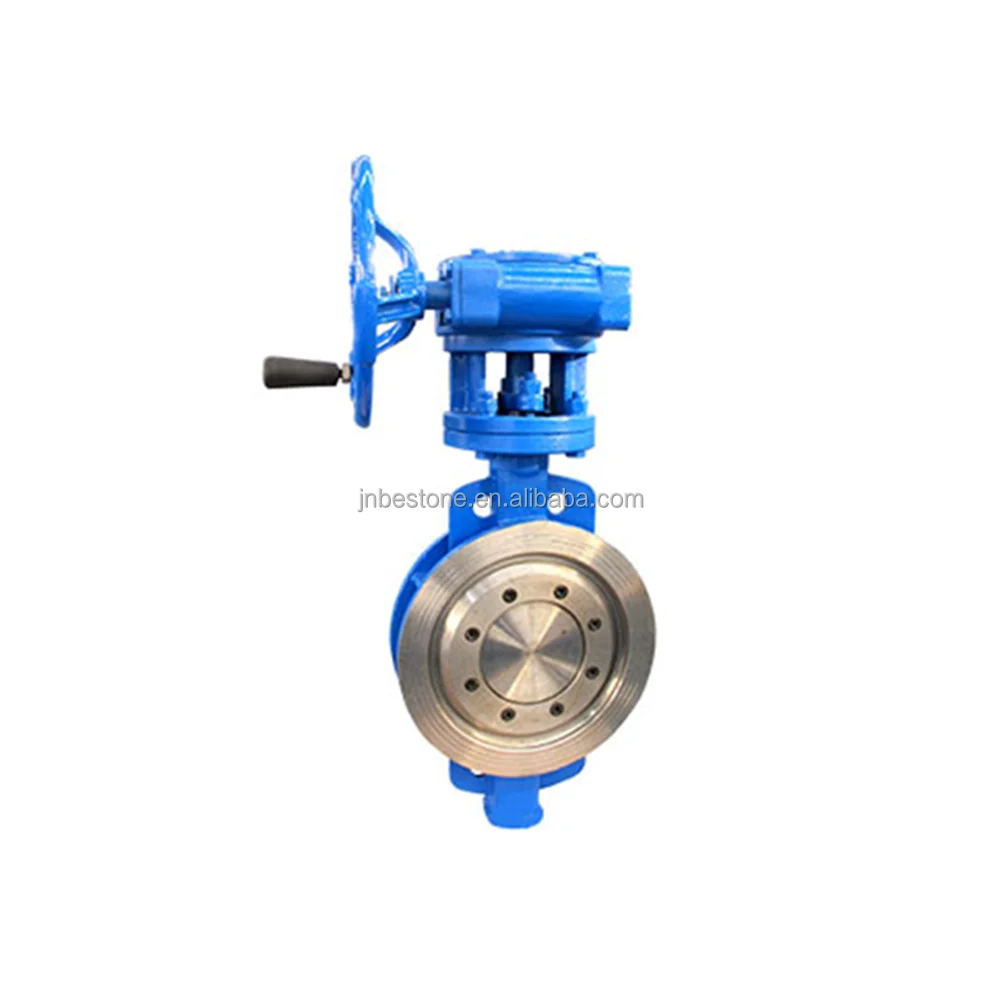 hot sale PN10 cast iron Flanged Extension Eccentric Butterfly Valve, Extension Flange Eccentric Butterfly Valve