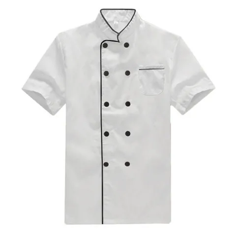 65/35 Poly Cotton Material Long Sleeves Chef Coat Chef Jacket Chef Uniforms Supply