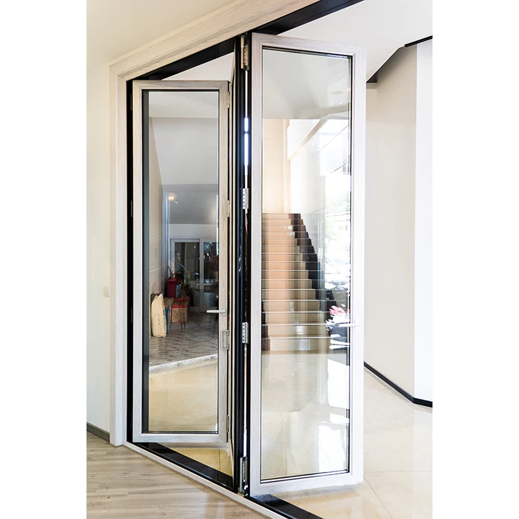 Caravan China Mechanism Frameless Louver Exterior Accessories Screen Bottom Roller Shower Seals Folding Door