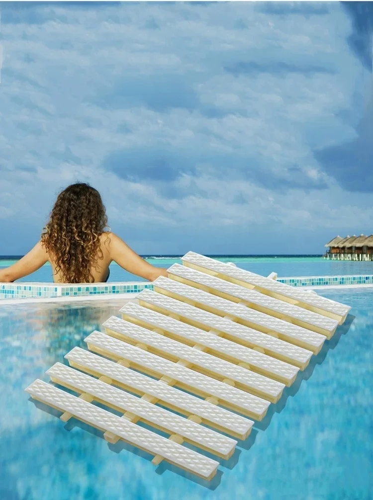 OEM Factory swimming pool & bathtub grille non-slip mats grille swimming pool gutter drain grating overflow plastic grille