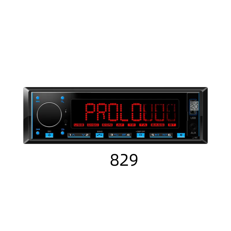 1 Din User Detachable SI4745 Usb BT4.2 Multifunctional Car Mp3 Player Radio Tuner