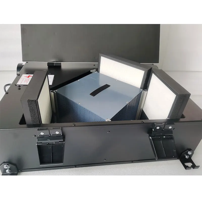 Рекуператор воздуха Erv/Hrv 100-500 м3/ч теплообменная Вентиляция с интеллектуальным контроллером