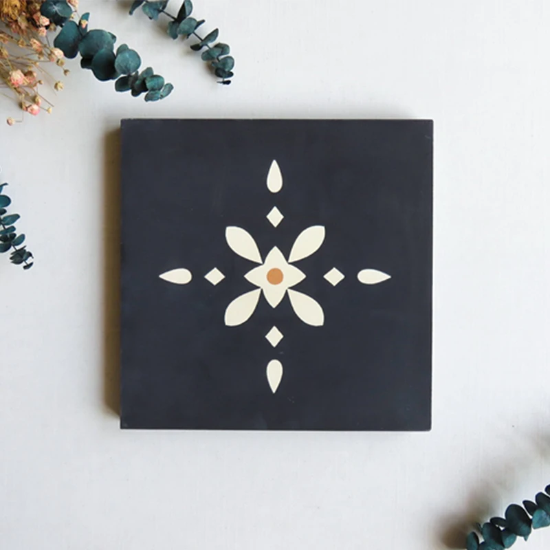 Красивая Высококачественная Цементная плитка, интерьерная напольная плитка 200x200 мм, цементная напольная плитка