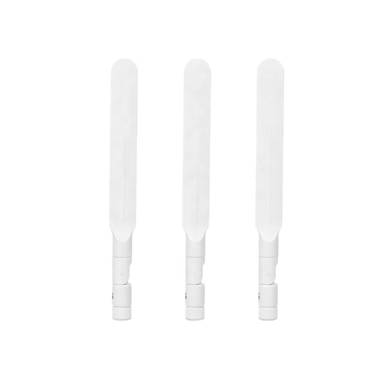 4G external outdoor  LTE SMA connector male to female pin antenna  color white