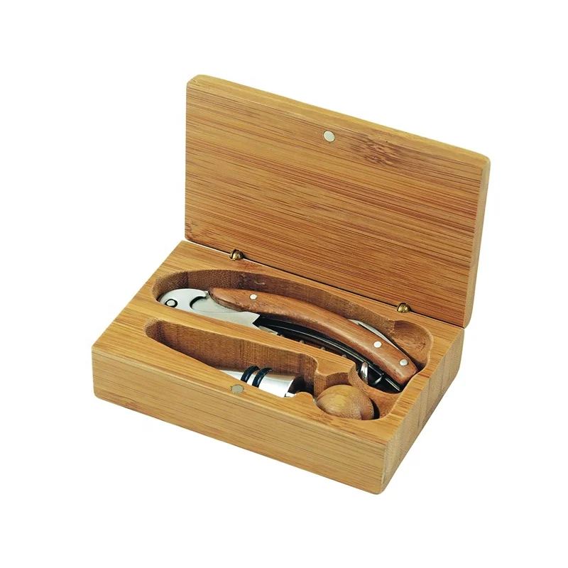 Customized good quality premium corkscrew set excellent quality wing corkscrew wine opener