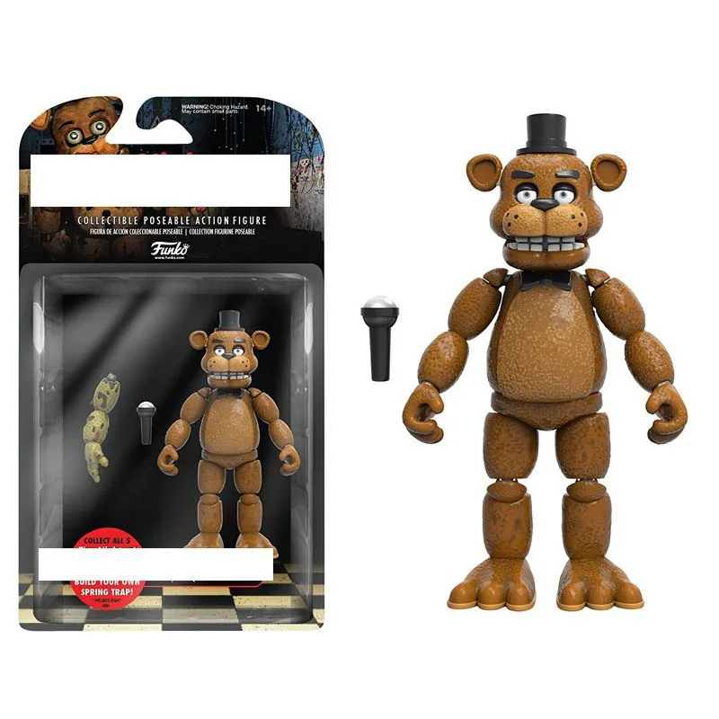 funko doll bear toy bear collection movable joint peripheral ornaments detachable game hand office