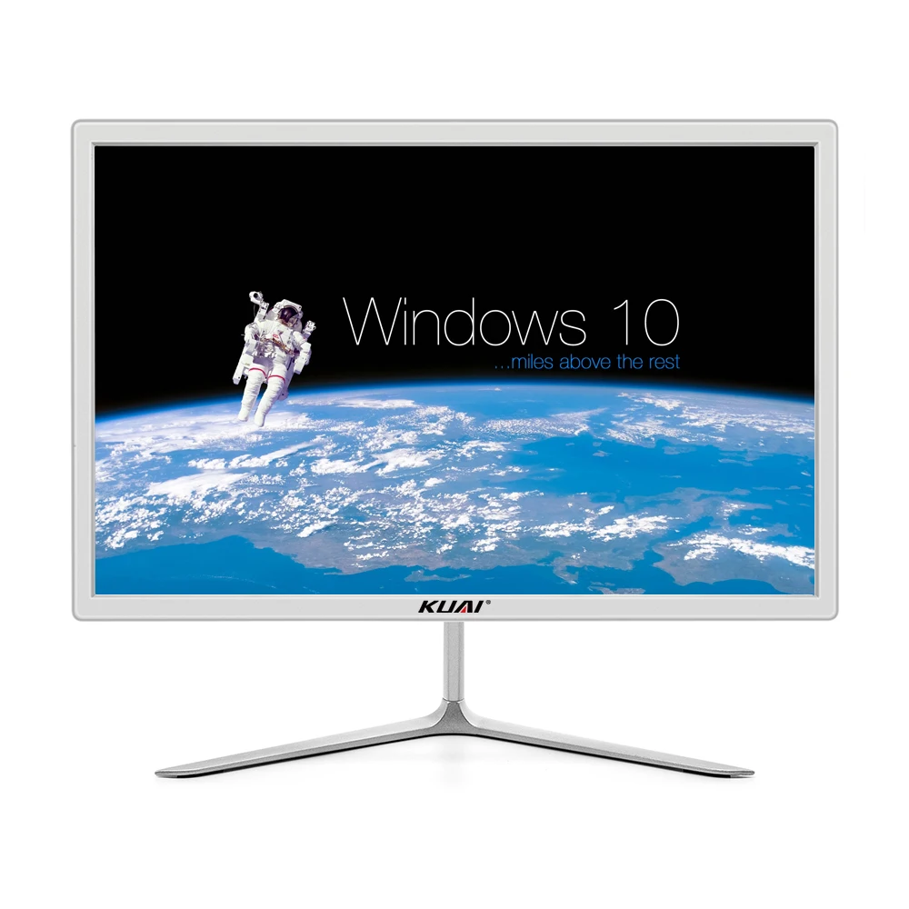 Kuai core i3 LED AIO 128G 21.5inch Monoblock Barebone Desktop Laptop Computer All In One PC For Office