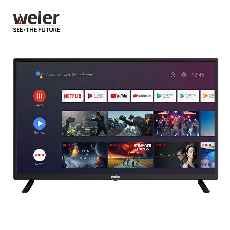 Weier Television Smart TV Led Tv 55 UHD 4K 65 inch flat TV