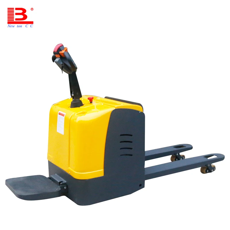 standing- drive fully automatic forklift truck 3 ton full electric forklift jack small size pallet truck