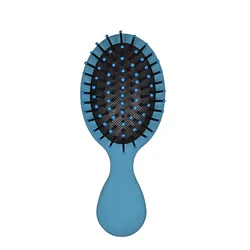 Пользовательская Нейлоновая Щетка для волос с иглами, Детская маленькая щетка для малышей, влажная мини-резина, для путешествий, натуральные волосы