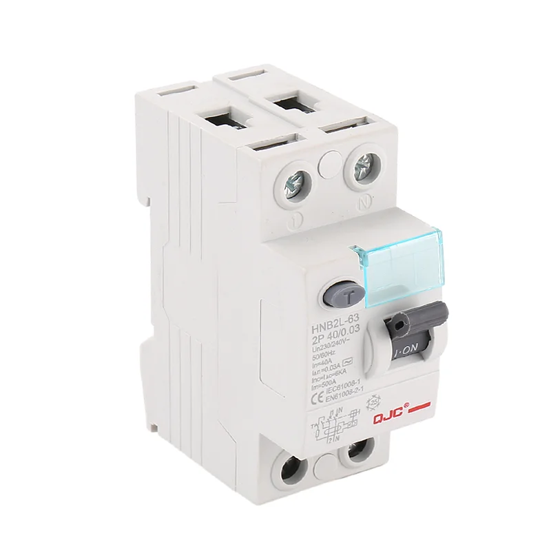 2-полюсный 4-полюсный электромагнитный тип (FI), работающий от остаточного тока автоматический выключатель rccb mcb elcb rccb