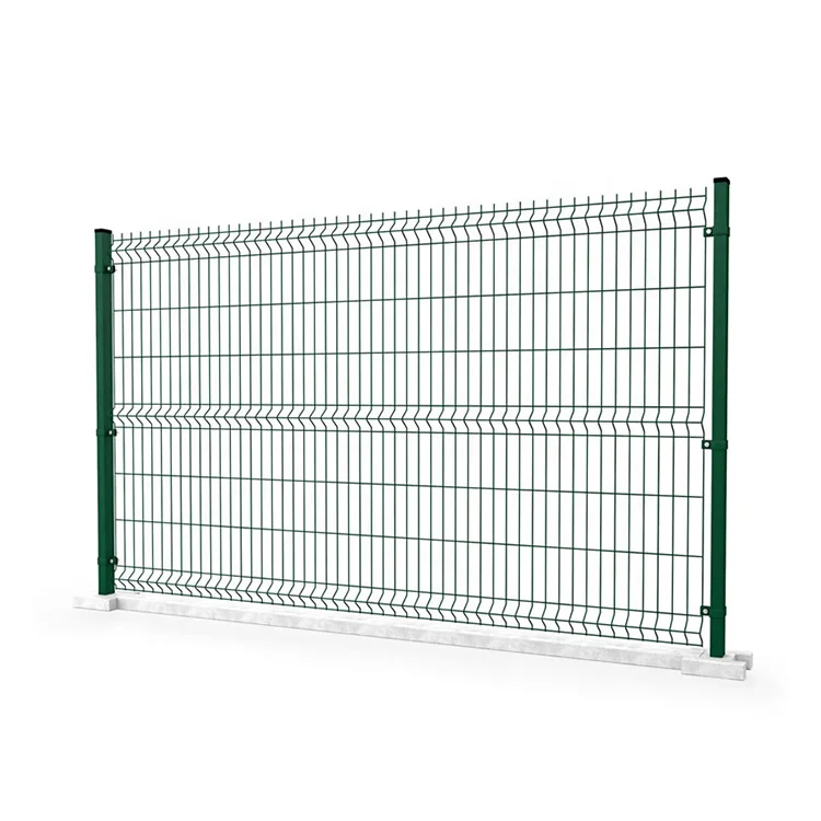 China Factory Cheap Price PVC Coated 3D Curved Welded Wire Mesh Fence for Garden Fencing