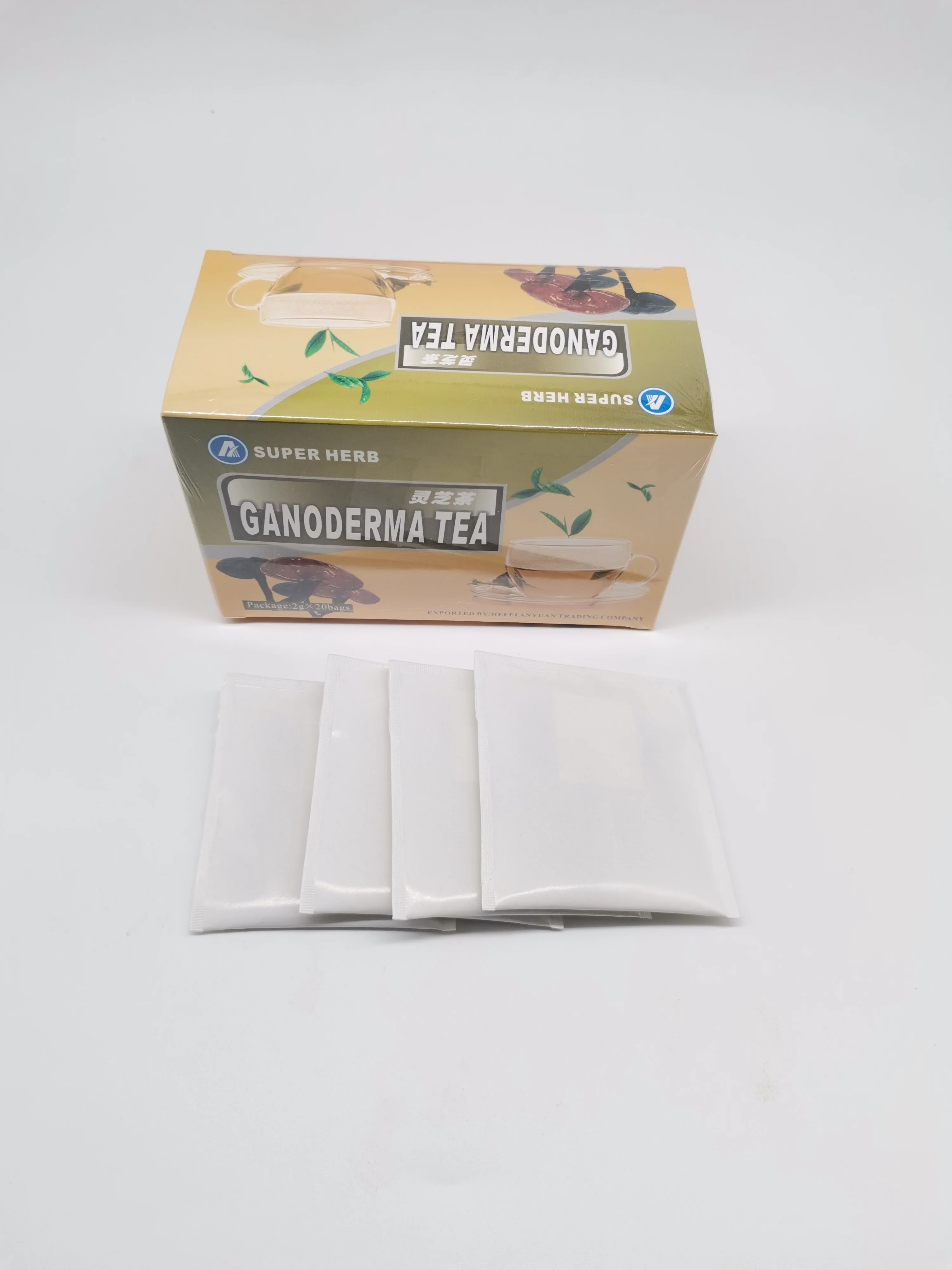 Chinese Natural Organic Ganoderma Reishi Tea Lingzhi Tea for Improve Immunity