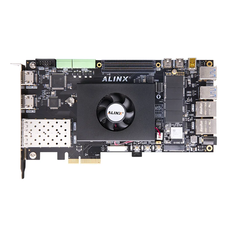 ALINX AXU4EV-P: Xilinx Zynq UltraScale+ MPSoC ZU4EG FPGA Development Board AI PCIe3.0 H.265 Automotive ADAS Vitis-AI