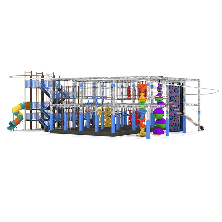 commercial sky rider indoor park adventure playground zip line kids roller coaster equipment for adults