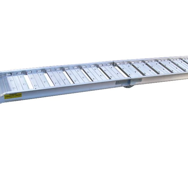 Heavy Duty Aluminum Load Ramp Maximum Capacity 200KGS Foldable Aluminum Ramp