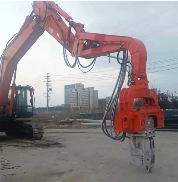 Vibratory Hammers Excavator vibro Hammers pile driver hydraulic vibro hammer for sheet pile