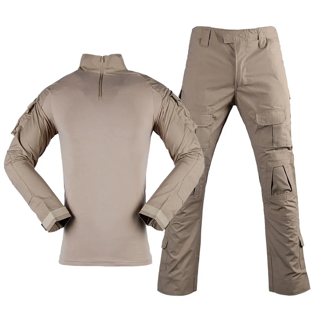 Frog Suit G2 Manufacturers Cheap Wholesale Universal Khaki Camouflage Military Style Tactical Suit Factory