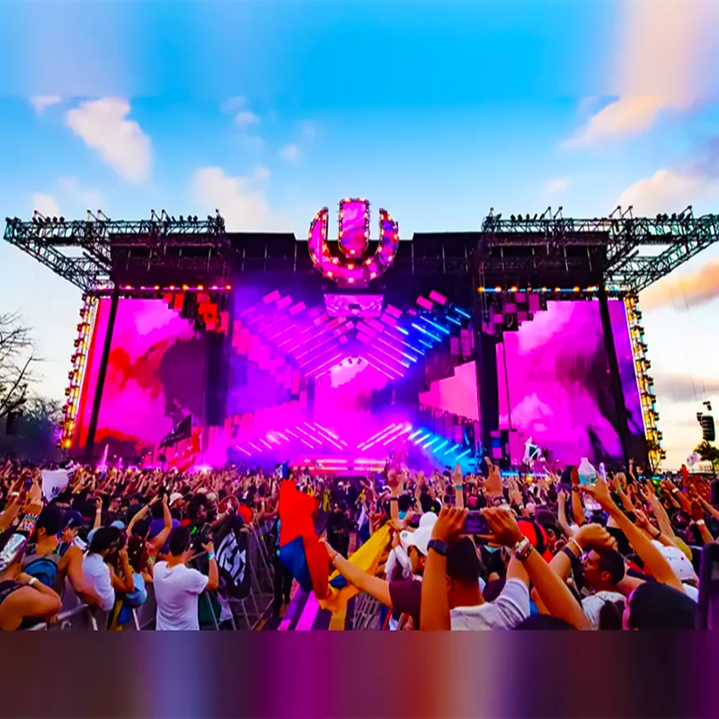 HD Водонепроницаемый Высокое разрешение высокая яркость подвижные видео стены Аренда открытый светодиодный экран