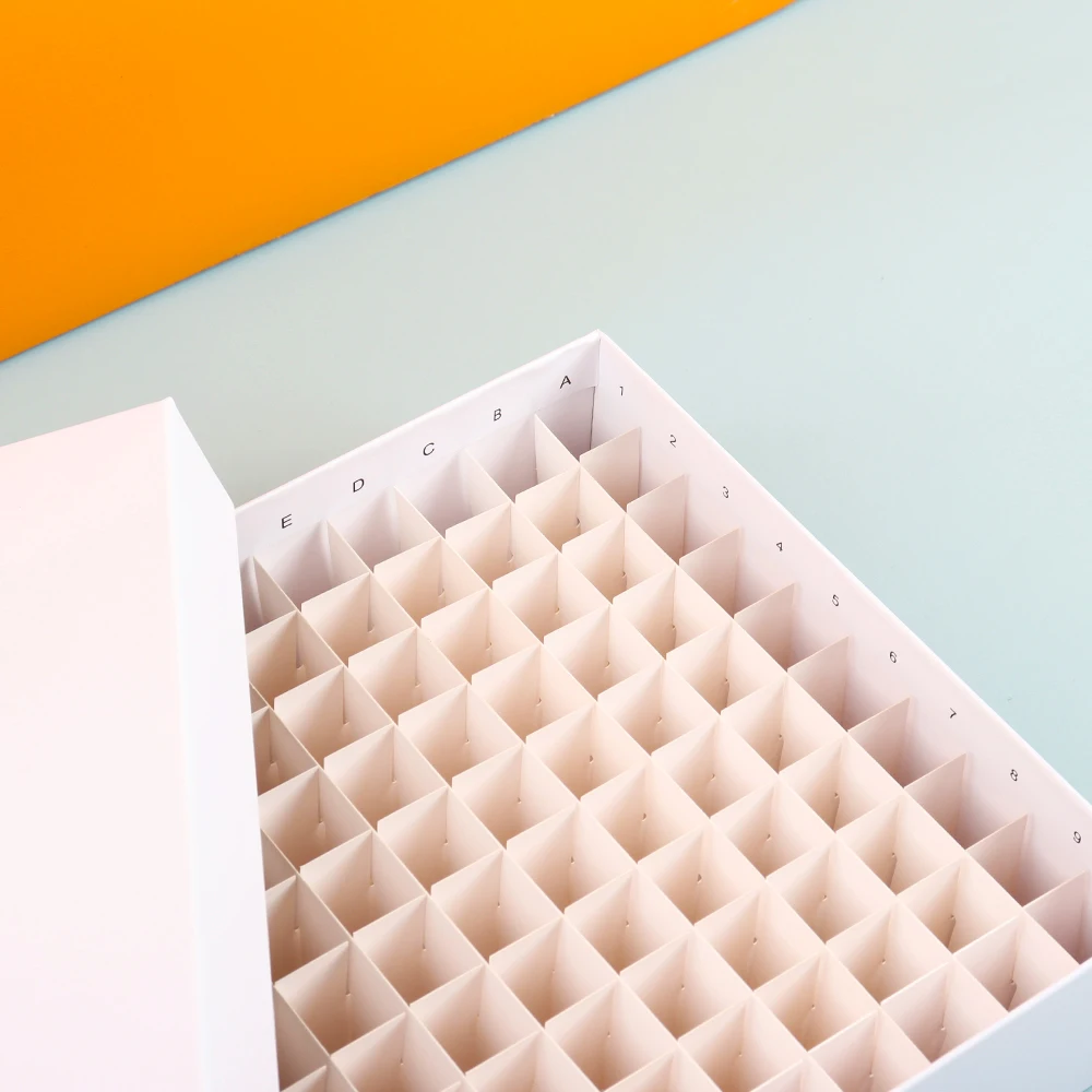 Custom Recyclable Cosmetic Packaging Boxes Top Lid And Bottom Base Two Pieces Box Cardboard 2 Piece Rigid Box With Insert