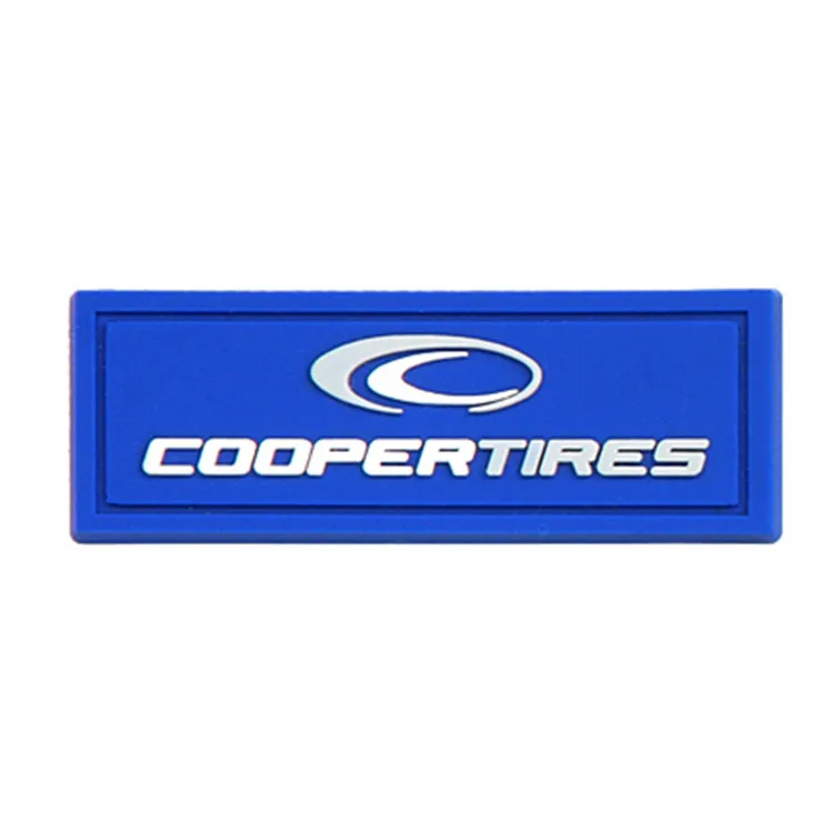 
Cheap price Custom clothes decoration military soft PVC raised engraved patch 