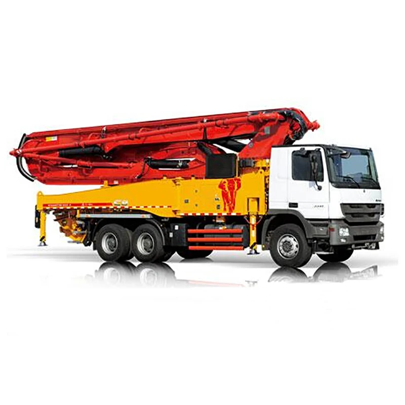 China Top Brand Mobile Hydraulic 30m Truck Mounted Concrete Mixer Pump SYM5200THBF 30C-10