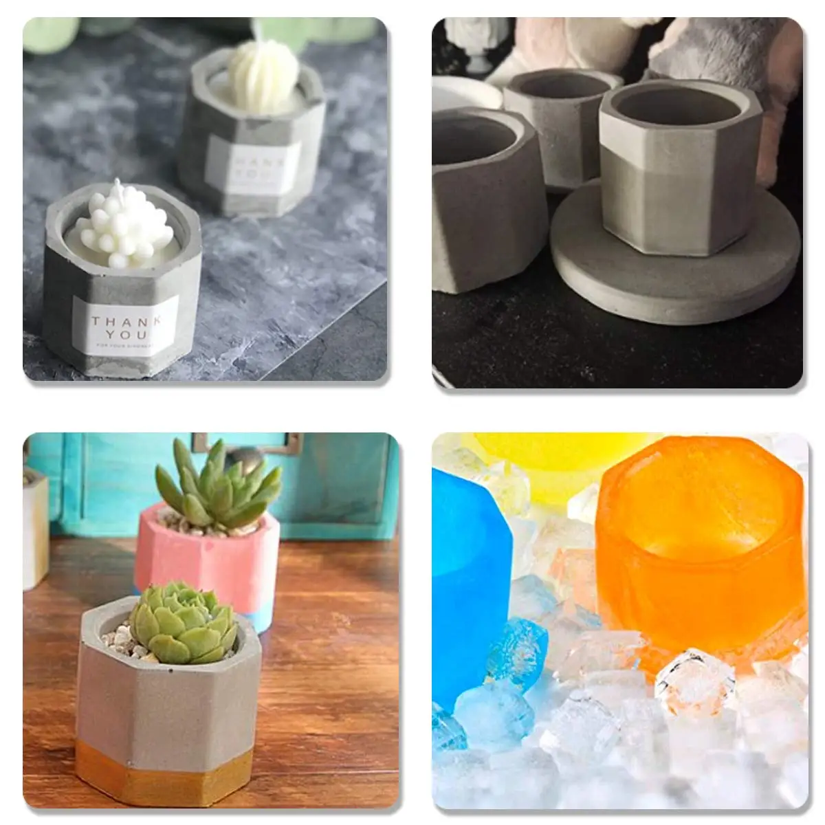 Силиконовая форма для бетона