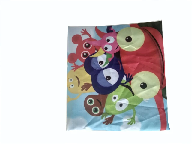
small polyester sleeve apron with printing for children 