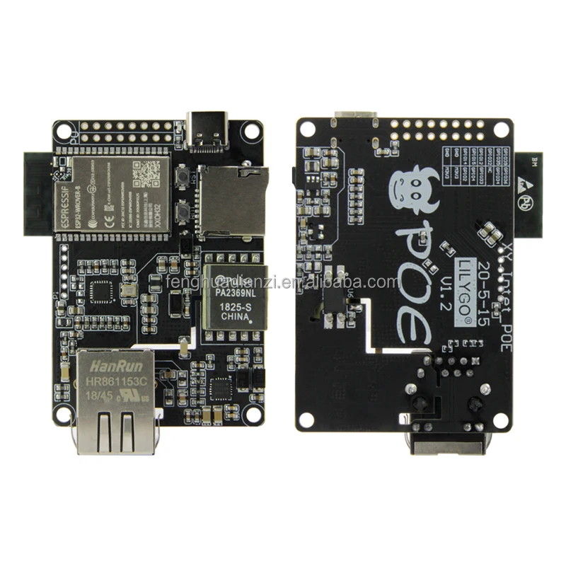 TTGO T-Интернет-POE ESP32-WROVER-B LAN8720A чип Ethernet HDMI DVI Переходник HDMI DVI и загрузчик Плата расширения программируемый щеточное уплотнение оборудование