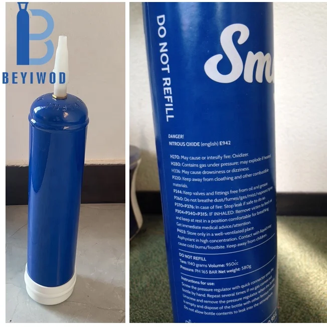 Зарядные устройства N2o с оксидом азота 580 г