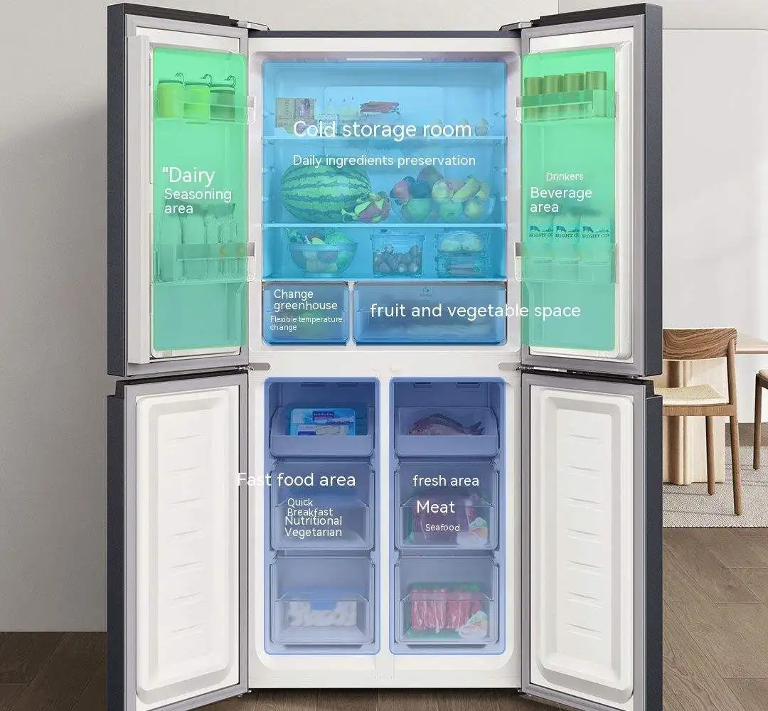 Xiaomi mijia Refrigerator Cross Opening 520L Level 1 Energy Efficiency Household Freezer
