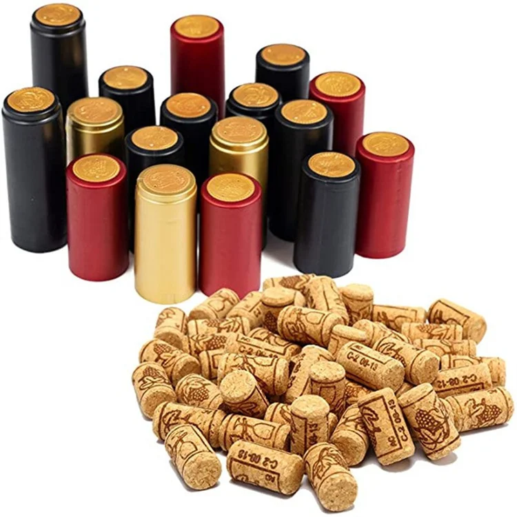 Wholesale Custom Conical Cork Stopper Oak Synthetic Wine Red Wine Cork Stopper Red Wine Bottle Stopper