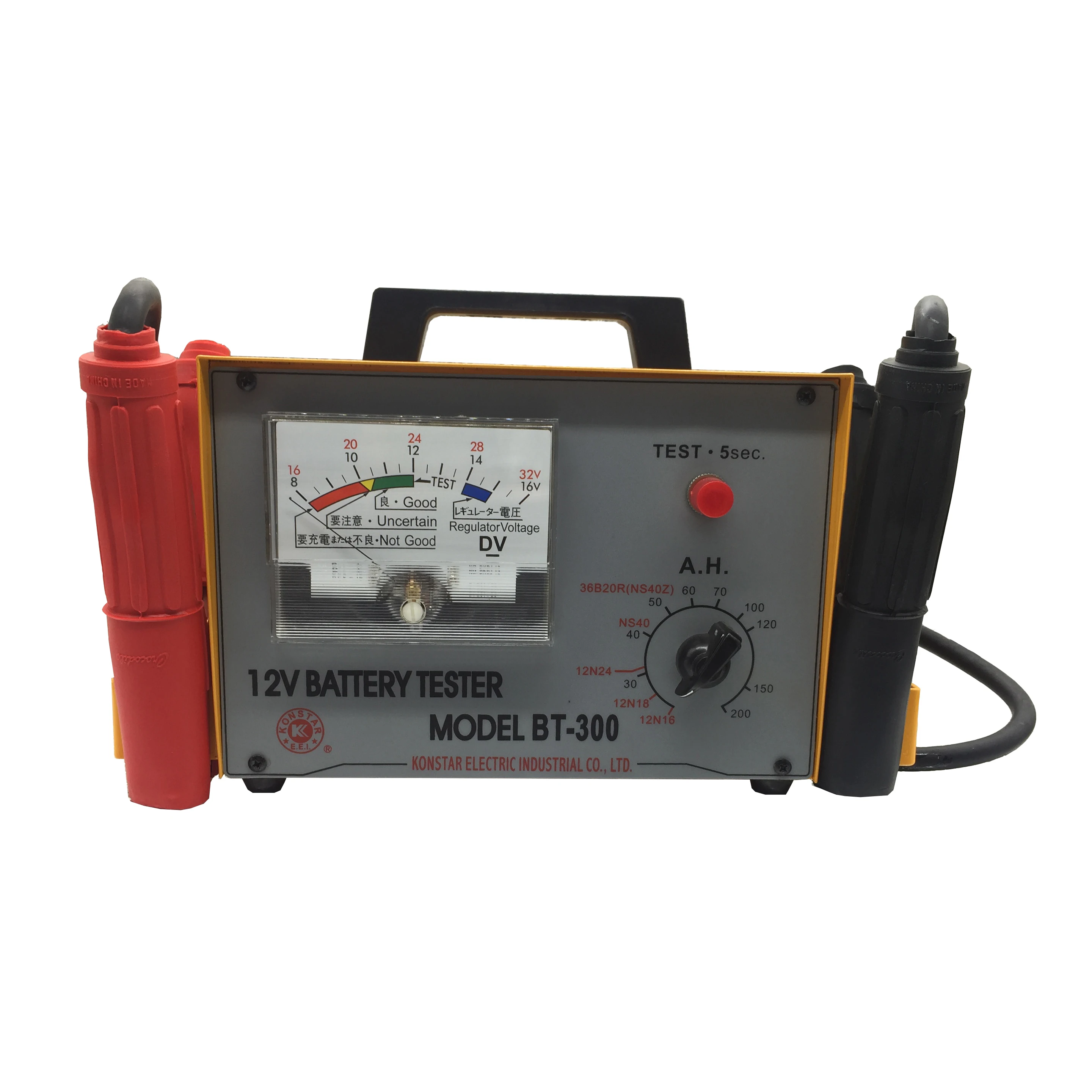 Тестер стартера аналогового аккумулятора 12 и 24 В