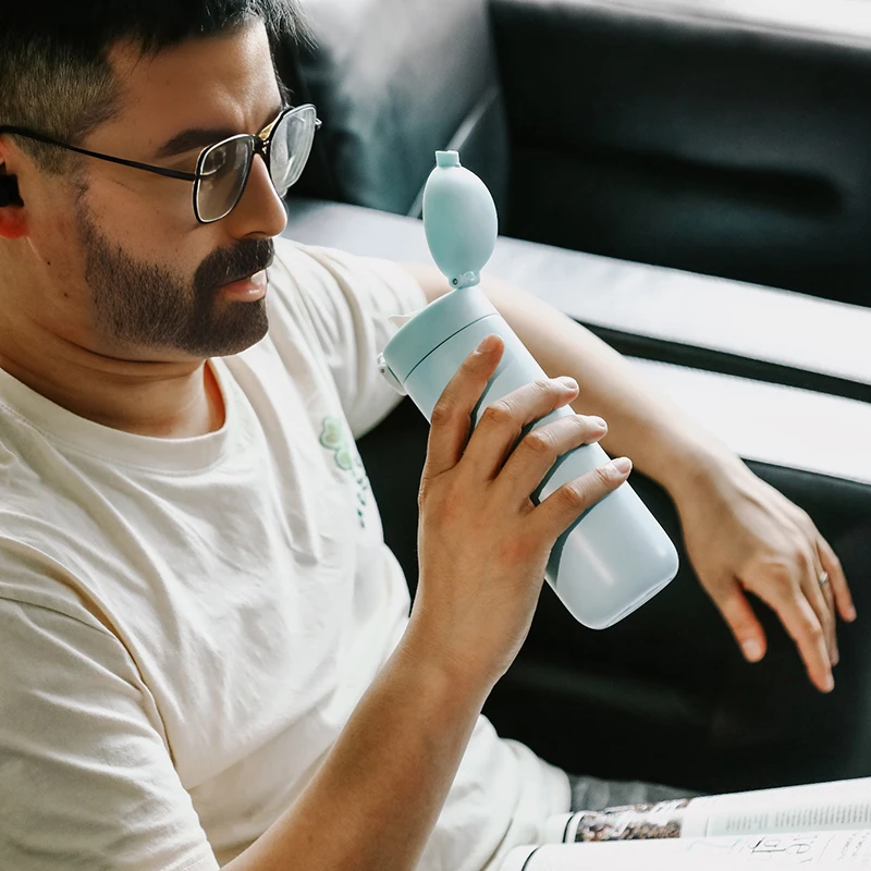 Stock double wall stainless steel infuser vacuum insulated tumblers thermos flask wholesale